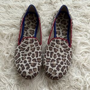 Cheetah Print Rothy Loafer Size 10